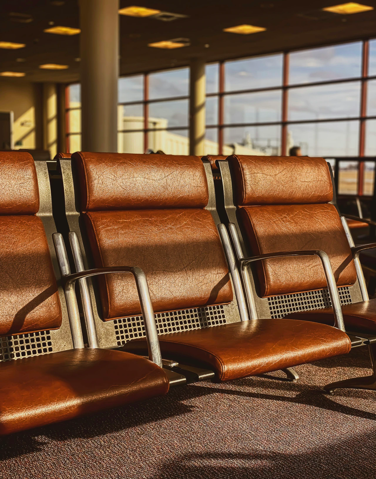 Private aviation terminal and travel context.